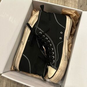 Black High Top Sneaker size 10